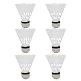 Wosume Badminton De Penas Peteca Branco Para Treinamento Esportivo De Competição Ao Ar Livre Em Jardim Interno