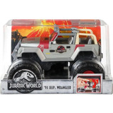 Wrangler Jeep Matchbox Jurassic World 1-24 - Mattel Fmy48-hb Cor Cinza
