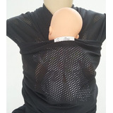 Wrap Sling Dry Fit Extra Ventilação Preto Plus Size 7 Metros