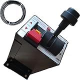 Wryxia Conjunto De Válvula De Controle PTO Para Bomba Basculante Kit De Ar De Válvula Dupla De Interruptor PTO Com Kickout Controle Pneumático Para Caminhão Basculante Válvula Torre De Console 