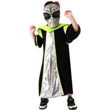 Ww Sroje Halloween Alien Cos Costume Traje De Festa Infantil