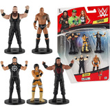 Wwe Pencil Toppers Pacote Com 5 Unidades Bayley Rollins Rom