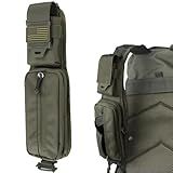 WYNEX Molle Acessórios Bolsa De Bolso Duplo Com Zíper Versão Bolsa Alça De Ombro Alça De Ombro Acessório Molle Acessórios Táticos Bolsa De Ombro Starps Bolso Com Zíper Suporte De Telefone Adicional