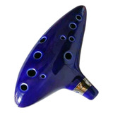 X 12 Furos Cerâmica Ocarina Alto C Legend Of Zelda Flauta