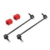 X AUTOHAUX 1 Conjunto De Elos Estabilizadores De Barra Oscilante Dianteira Com Bucha Para Dodge Grand Caravan Kit De Suspensão De Caravana N 4743024AC 4743024AD K7258