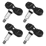 X AUTOHAUX 4pcs 3AA907275 Sensor De Sistema De Monitoramento De Pressão De Pneu TPMS Sensor 433MHz Para Volkswagen CC 2012 2017 Tiguan 2012 2018