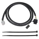 X AUTOHAUX Cablagem De Reboque Plano De 4 Vias Para Nissan Frontier 2005 2022 Para Xterra 2005 2015 Para Pathfinder 2005 2010 Para Suzuki Equator 2009 2012 Exigir O Pacote De Reboque De Luz De Sinalização De Corrida