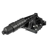 X Autohaux Caixa Do Refrigerador De óleo Do Motor Do Carro Com Conjunto De Junta Para Mercedes-benz C250 2012-2015, Para Mercedes-benz Slk250 2012-2015 2711801410