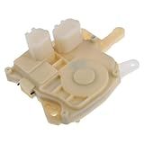 X AUTOHAUX Motor De Atuador De Fechadura Elétrica Do Lado Do Passageiro Traseiro Esquerdo De Substituição Para Honda Civic 01 05 Conjunto De Atuador De Trava De Porta Substituir No 72655S5A003 Bege