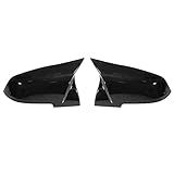 X Autohaux Par De Capas De Espelho Retrovisor Externo De Carro De Substituição Para Bmw F20 F22 F23 F30 F31 F32 F33 F36 F87 M2 Preto Brilhante