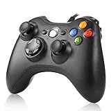 X-box 360 Controller, Usb Wired Gamepad Joystick With Improved Dual Vibration For Microsoft Xbox 360 & Slim & Pc
