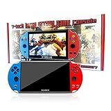 X12 Plus Console De Videogame De 7 Polegadas Integrado Para 1000 Jogos Joystick Portátil De 16 GB Controlador De Jogo Spupport AV Ou Ut TF Card Music E Book Pekdi