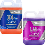 X4 Supra Solupan 5l Ativado Lm Supra Limpa Chassi Sandet