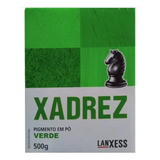Xadrez Pigmento Em Pó 500 Gramas Verde 10 Caixa 