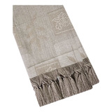 Xale Manta Sofá Jacquard Medalhão Cores 1 80m X 1 40m