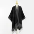 Xale Peruano Feminino Poncho Aberto Lã De Cashmere   Frete