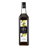 Xarope 1883 Maison Routin Francês 1 Litro Essência Sabores Sabores Chá Sabor Limão