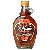 Xarope Bordo Maple Syrup 100 Puro Calda Para Panquecas Bolduc Importado Canadá 250ml