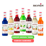Xarope Monin P Drink Soda Italiana Gin Varios Sabores 700ml