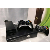 Xbox 360 Com 2 Controle E Jogo Completo Promoção 
