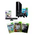 Xbox 360 Com 2 Controles 1 Kinect 120gb Com Varios Jogos