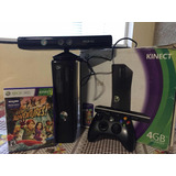 Xbox 360 Com Kinect Jogo