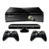 Xbox 360 Completo - 2 Controles + Kinect E Jogo - Original.