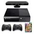 Xbox 360 Completo 2 Controles + Kinect + Jogo Original