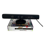 Xbox 360 Kinect Sensor 3 Jogos