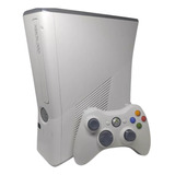 Xbox 360 Slim Branco 1 Controle Em Perfeito Estado 4gb