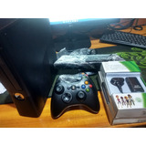 Xbox 360 Slim C/ Kinect + 2 Controles + Hd 320gb + 48 Jogos
