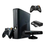 Xbox 360 Slim Com Jogos Com 1 Controle E Kinect Nf e