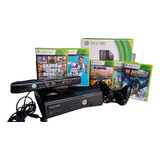 Xbox 360 Slim Kinect E Jogos Com Garantia E Nf e