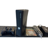 Xbox 360 Slim Na Caixa + Destravado + Garantia