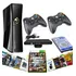 Xbox 360 Slim Original + Hd 500gb + Kinect + 2 Controles + Jogos