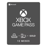 Xbox Game Pass 12 Meses Brasil 25 Digitos