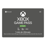 Xbox Game Pass Ultimate 1 Mes Codigo 25 Digitos Series One