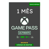 Xbox Game Pass Ultimate 1 Mes Xbox One Series X S Original