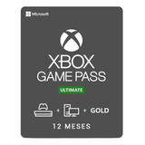 Xbox Game Pass Ultimate 12 Meses 25 Dígitos Codigo