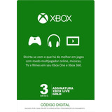 Xbox Live Gold 3