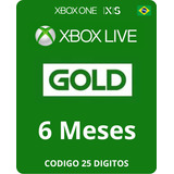 Xbox Live Gold 6 Meses