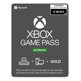 Xbox Ultimate Pass (live Gold 12 Meses + 1 Mês Ultimate)leia