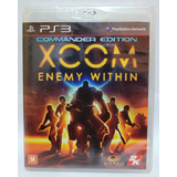 Xcom Enemy Within, Jogo Original Para Ps3, Novo Lacrado