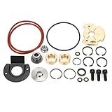 Xeamotor 23 Peças Kit De Reconstrução De Reparo De Turbina De Metal Resistente Ao Desgaste Adequado Para Turbos HE551VE HE500VE