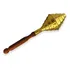 Xeré Xangô Octaedro Dourado 28 Cm