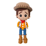 Xerife Woody Boneco Amigurumi