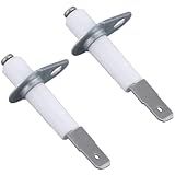 XhWser 2 Unidades De Substituição Para Queimador De Forno 74009336 WP74009336 Para 7432P121 60 AP6011124 PS11744318 WP74009336VP Ignitor De Queimador De Eletrodo Compatível Com Whirlpool