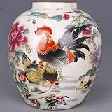 XIALON Coleção De Decoração De Pote De Porcelana Antiga Qing Guangxu De 14 Cm