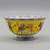 XIALON Dinastia Qing Qianlong Amarelo Pastel