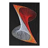 Xiaojikuaipao Kit De Arte De Cordas Para Adultos E Crianças Kit De Artesanato DIY De Pintura De Unhas Geométrica Ornamentos Decorativos Para Pendurar Para Artes E Artesanato Vintage Decoração De